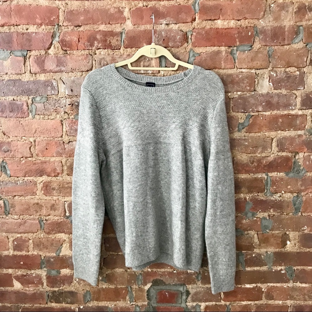 The Gap Light Gray Wool Sweater From - Women’s XL